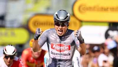 Philipsen gana en Nîmes e iguala las tres etapas en este Tour de Francia del caído Girmay