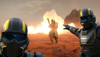 Helldivers 2's positive Steam score tumbles as PC players hit back at Sony's PSN requirements