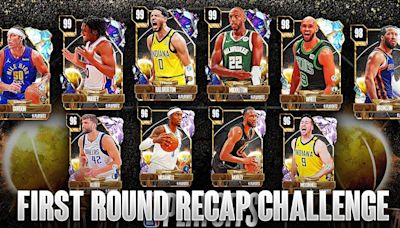 NBA 2K24 First Round Recap Challenge Offers Haliburton & More