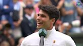 Centre court boos Carlos Alcaraz following cheeky joke about Euro 2024 final