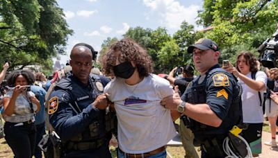 Riot police use pepper spray as dozens arrested at University of Texas pro-Gaza protest encampment