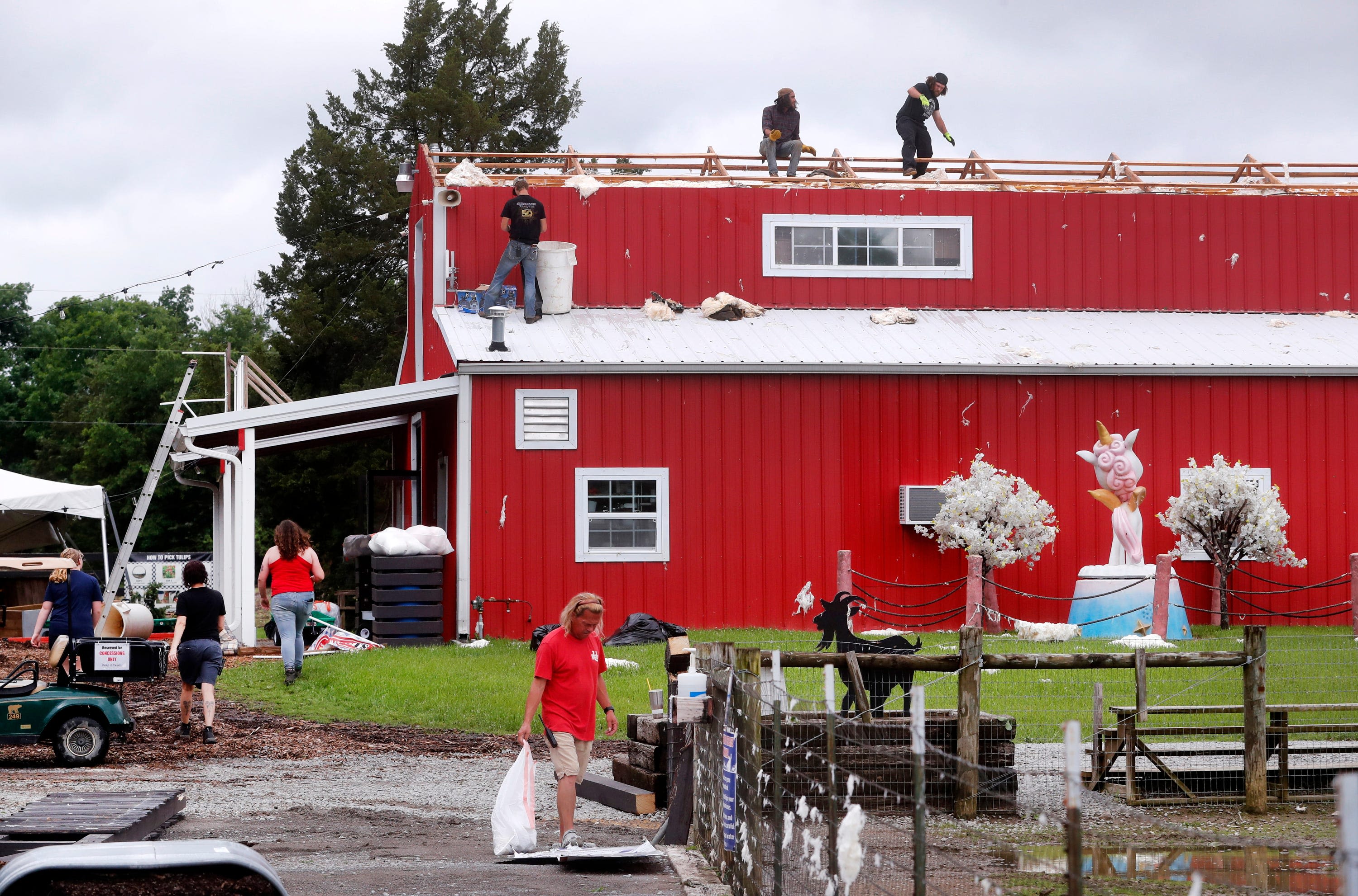 Lucky Ladd Farms sees significant storm damage, prompting Middle TN attraction to close temporarily