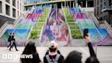 Sunderland artist's scramble to create 'Swiftie Stairs' mural