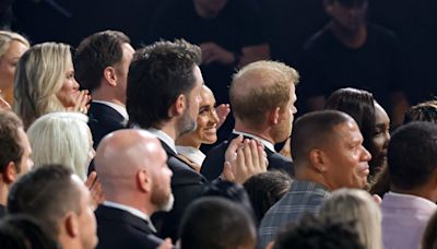 Duchess Meghan makes surprise appearance to support Prince Harry at ESPY Awards