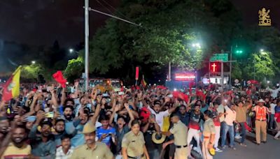 WATCH | Fans block Bengaluru roads after RCB's playoff qualification
