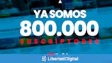 Libertad Digital alcanza los 800.000 suscriptores en YouTube y sigue creciendo