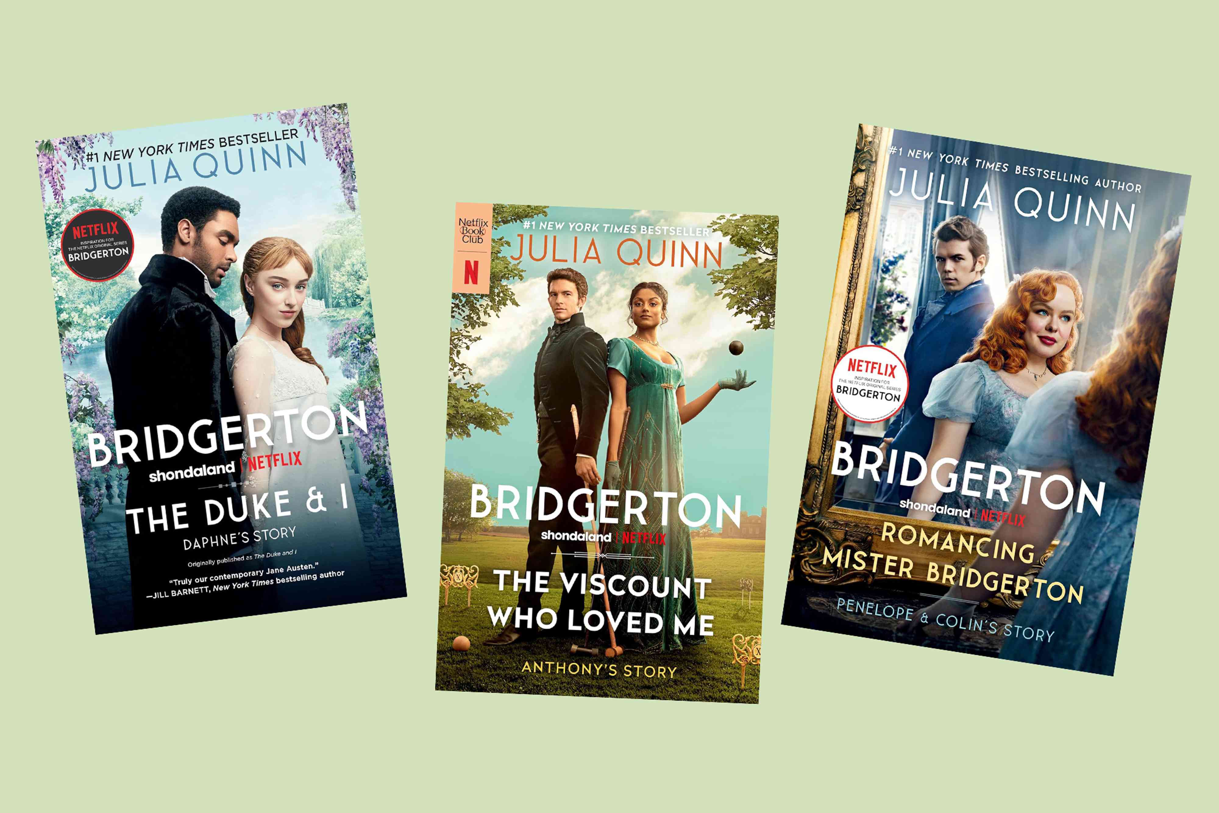 How to Read the“ Bridgerton” Books in Order (And How They Differ From the Netflix Show!)