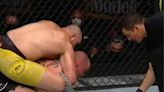 Anthony Smith stopped mid-fight to hand referee his teeth in gruesome UFC moment