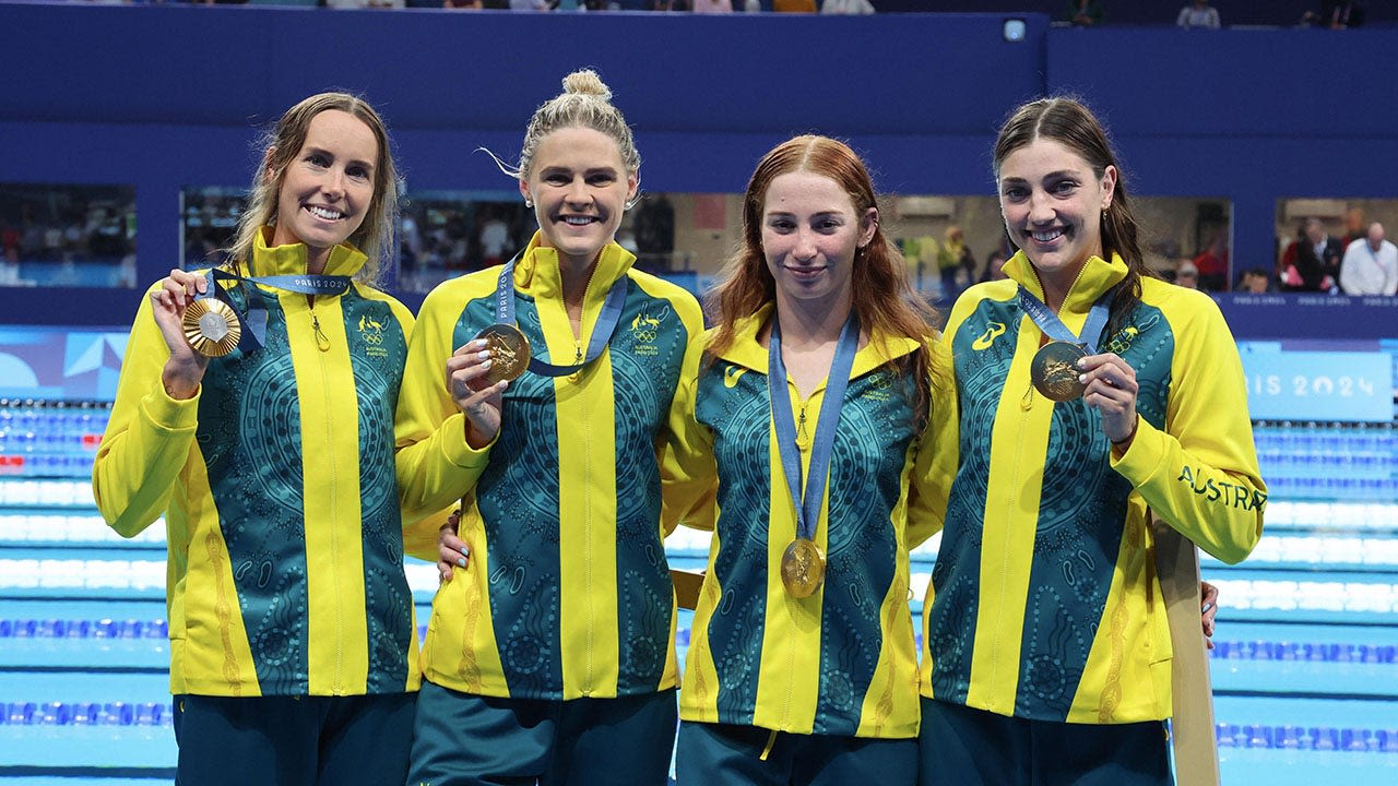 Paris Olympics broadcaster removed from coverage over remark about Australian women's swim team