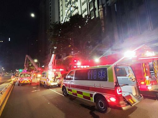竹市25樓高住宅火警！2消防員搜救氧氣瓶耗盡 不治殉職