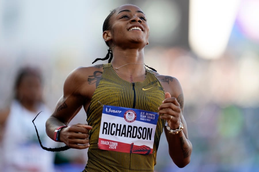 Sha’Carri Richardson finishes 4th, won’t have spot in 200 meters at Olympics