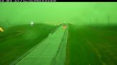 South Dakota skies turn sickly green as derecho hits the Upper Midwest