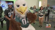 Swoop, Eagles Pep Band get us amped up for NFC championship