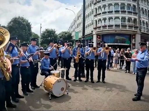 Garda band play Taylor Swift hit song Shake it Off