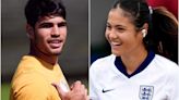 Wimbledon day one: Carlos Alcaraz and Emma Raducanu take centre stage