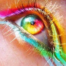 Pin by Arrica Weston on cool color | Rainbow eyes, Eye art, Cool eyes