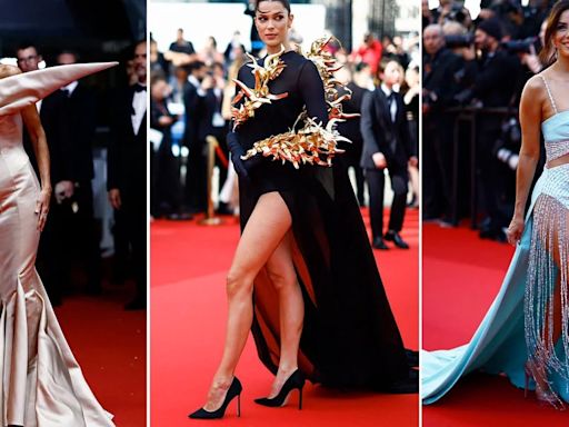 Los apliques como los grandes protagonistas de los looks en la alfombra roja de Cannes 2024