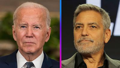 George Clooney Praises Joe Biden for Bowing Out of Presidential Race