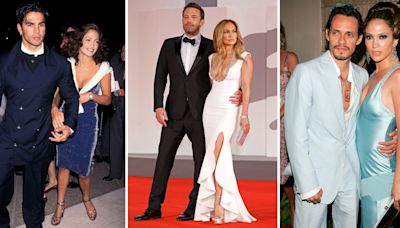 This Is Everyone Jennifer Lopez Has Dated, Been Engaged to, and Married