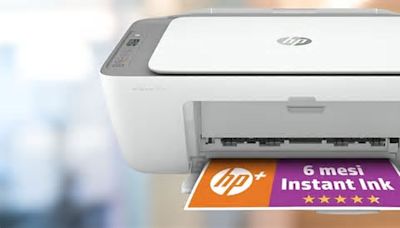 Stampante multifunzione HP a soli 46,89 euro su Amazon