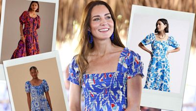 Loved Princess Kate's sold-out tropical floral dress? Me, too! So I went on the hunt for some lookalikes