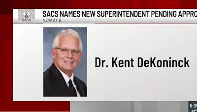 New SACS Superintendent named, pending approval
