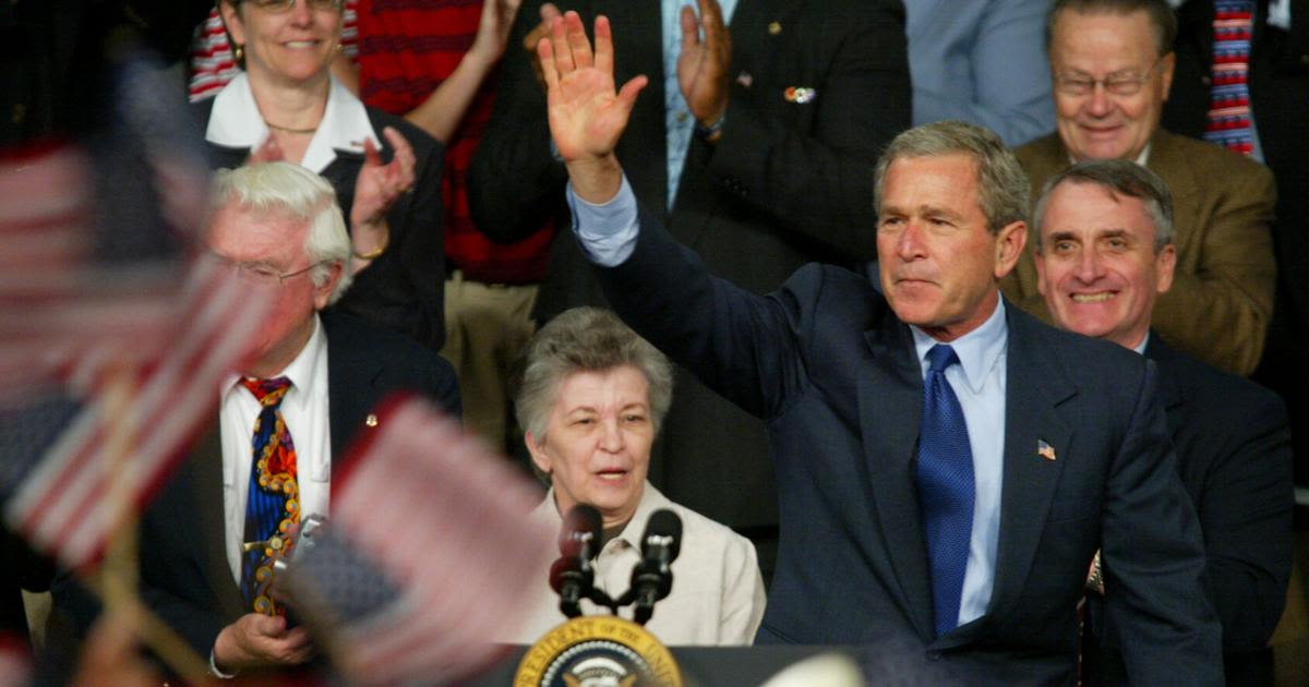 From the archives: President Bush sweeps through tri-state area 20 years ago