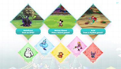 Disney Pixel Is a Mobile Multiverse Game Starring Mickey Mouse