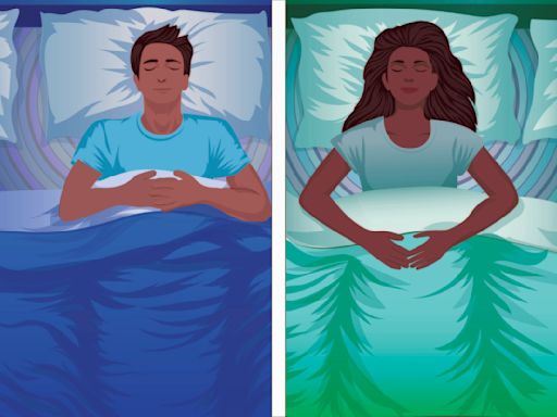 Specialists say there are benefits to couples sleeping separately