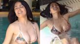 Sexy! Salma Hayek Flaunts Ample Cleavage In Trendy Bikini After Diving Into A Pool; Watch Viral Video - News18