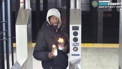 Man accused of throwing fire at NYC subway riders