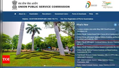 UPSC CDS 2 Name-Wise Result 2024 Released at upsc.gov.in; Check the List Here - Times of India