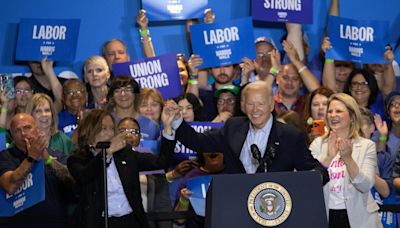 Biden y Harris, juntos en Pensilvania, un estado en disputa; Trump para en el Día del Trabajo