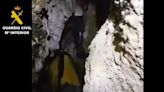 Localizan ilesos en el interior de la cueva de Soba en Cantabria a los espeleólogos desaparecidos