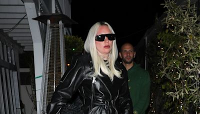 Lady Gaga Celebrates Her Birthday, Matrix Style