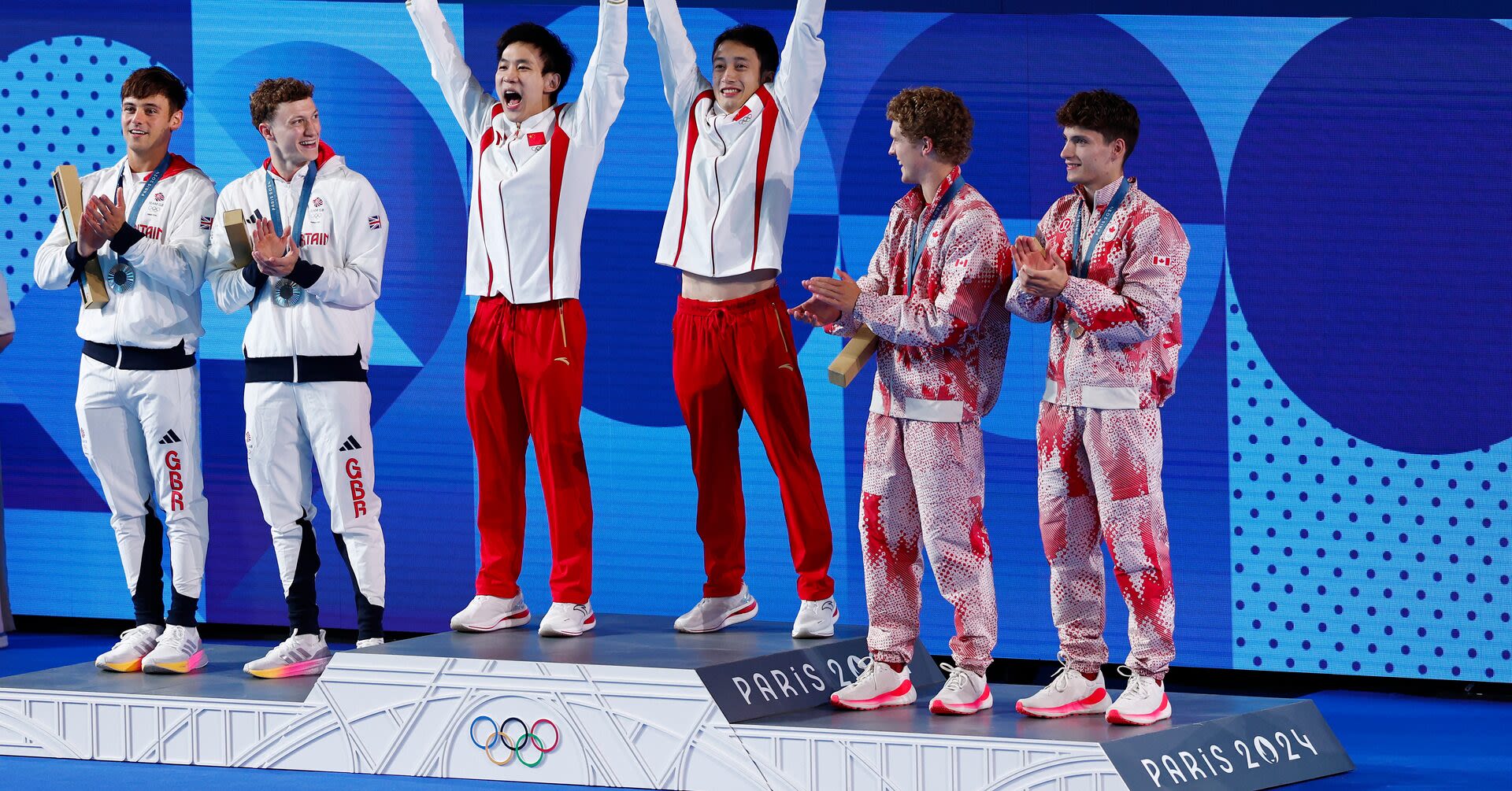 Diving-China's Yang and Lian win men's synchronised 10m platform