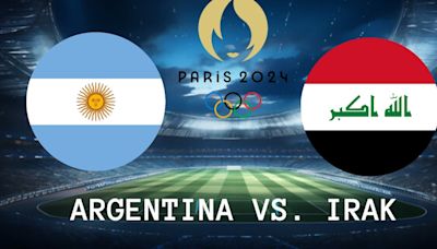 Argentina vs. Irak EN VIVO: horario, TV y dónde ver partido Juegos Olímpicos París 2024