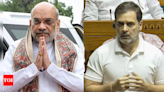 'Humble tribute': Amit Shah, Rahul Gandhi express condolences as 5 Army men die in Ladakh flash floods | India News - Times of India