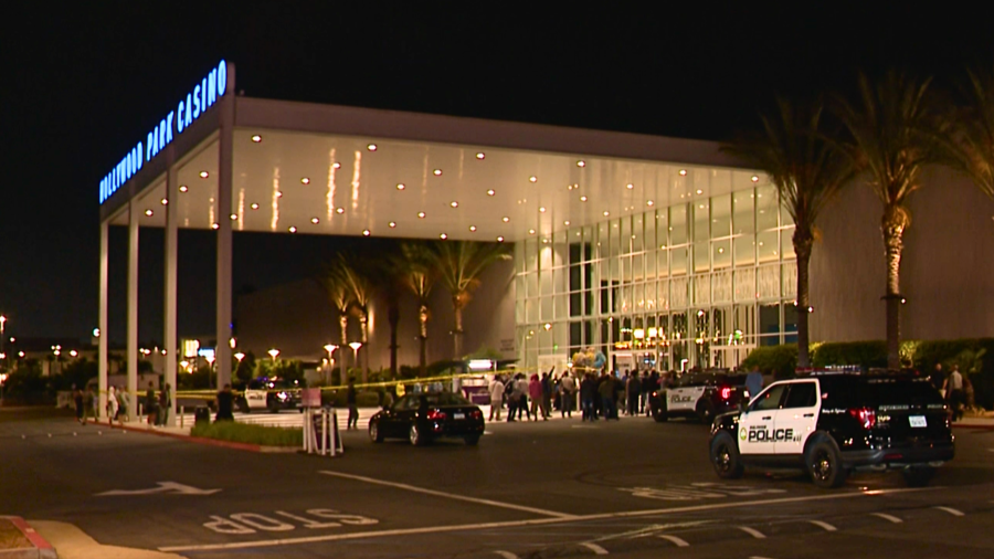 Bomb threat sends gamblers scrambling from Hollywood Park Casino