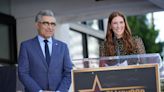 Sarah Levy’s Son James Makes His Public Debut with Grandpa Eugene Levy & The Photos Are Too Cute