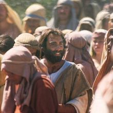I just love Bruce Marchiano as Happy Jesus! Screen cap from "The Gospel ...