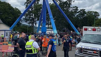 Crews rescue 28 people trapped upside down on Oregon amusement park ride