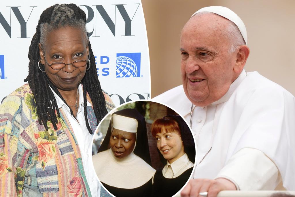 Whoopi Goldberg ‘offered’ the pope a role in ‘Sister Act 3’: He’s ‘a fan’