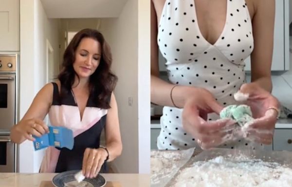 Kristin Davis hilariously reacts to Nara Smith’s homemade gum recipe