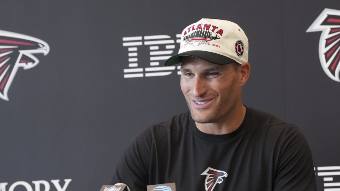 Kirk Cousins Rocked Spartan Legend's NBA Jersey at Falcons' Training Camp