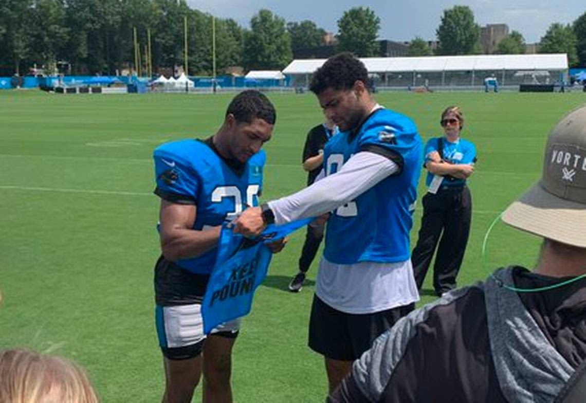 Adam Thielen is Bryce Young’s top target on Tuesday and 3 more Panthers camp takeaways