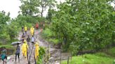 Desperate search for survivors after India landslide ‘buries entire village’