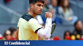 Alcaraz - Struff, partido del Mutua Madrid Open: horario y dónde ver en TV y 'online' en directo hoy