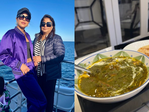 Priyanka Chopra Relishes Mom's Home-Cooked Palak Paneer In Australia: After A Long Days Shoot