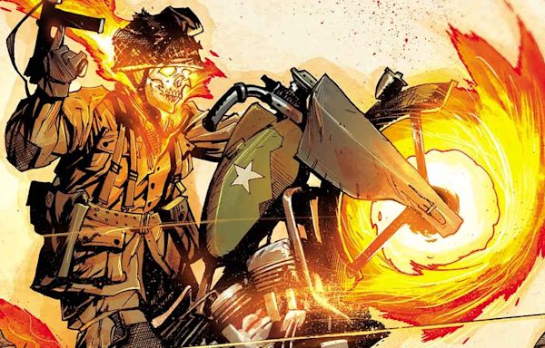 HELLHUNTERS: New Marvel Comics Series Will See Ghost Rider '44 Assemble One Of The Coolest Teams Ever